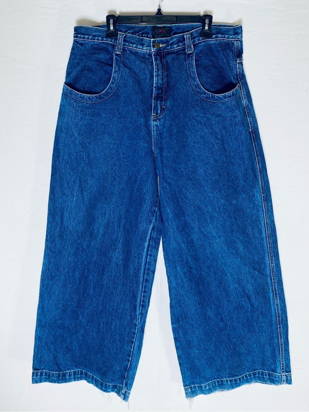 Vintage 90s Randy River XXX Wide Leg Skate Jeans Rave Baggy 38x33 - Picture 14 of 15